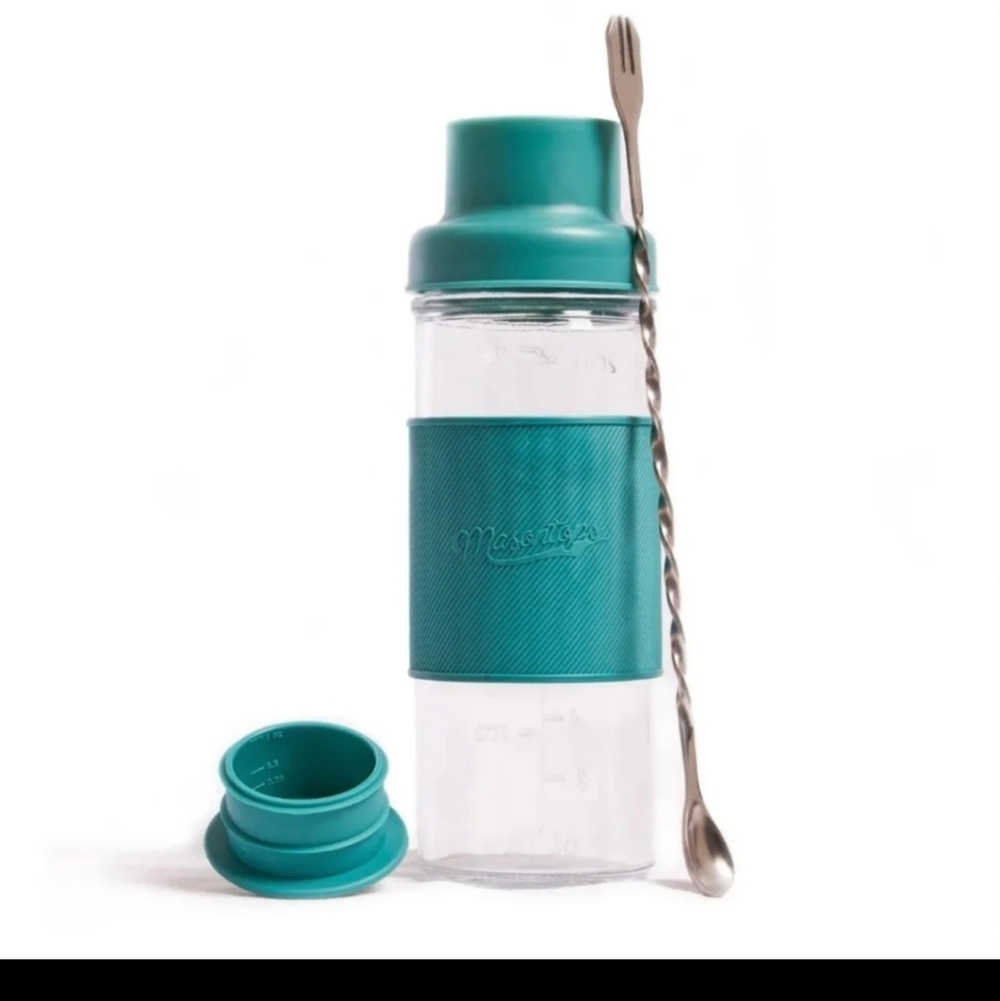 Masontops Mason Jar Cocktail Shaker Kit
